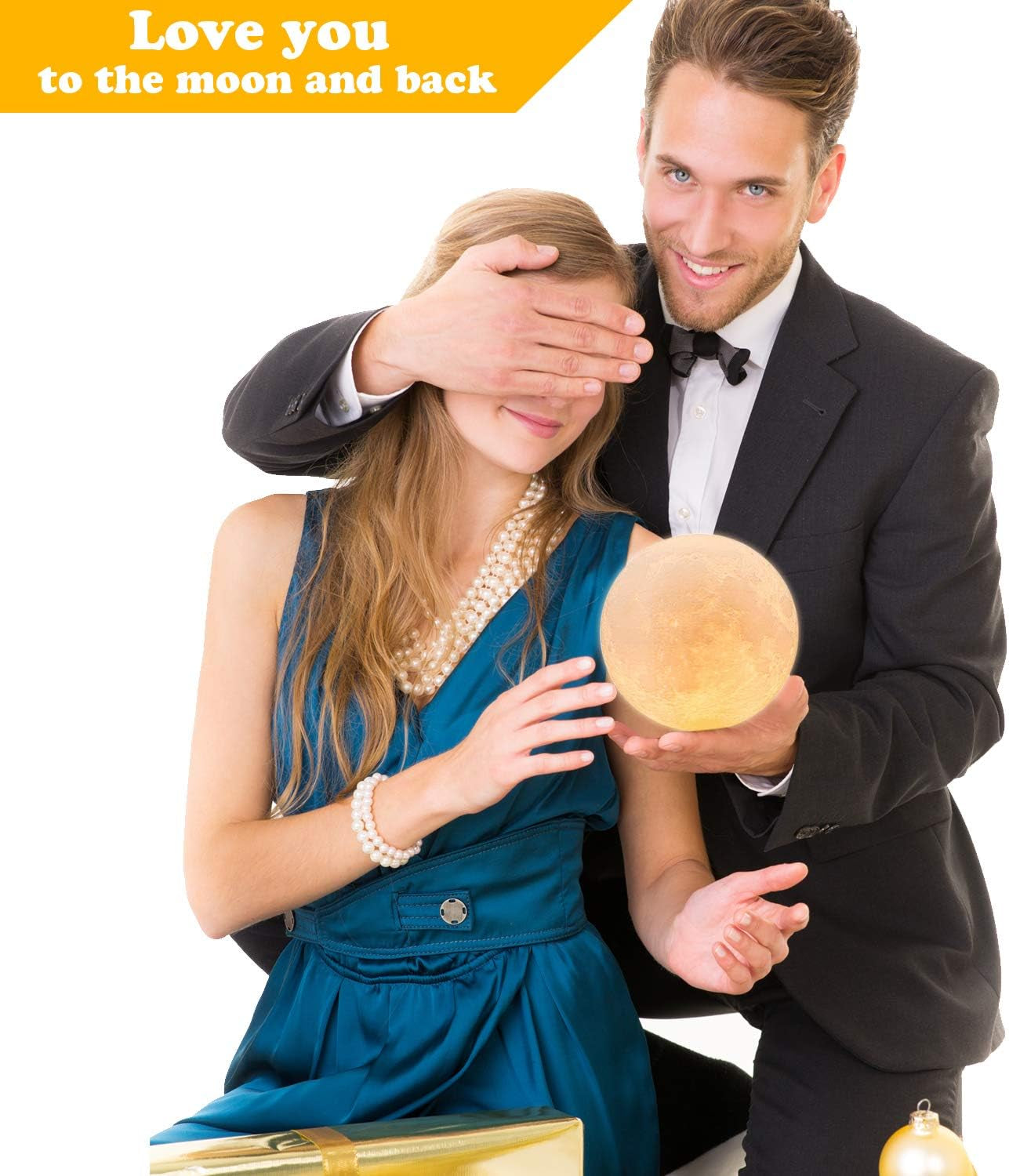 Moon Lamp, 16 Colors LED Night Light for Kids 3D Printing Moon Light with Stand& Remote/Touch Control & Timing, Moon Light Lamp for Kid Friend Birthday Gifts, Room Decor (Diameter 4.8 INCH)