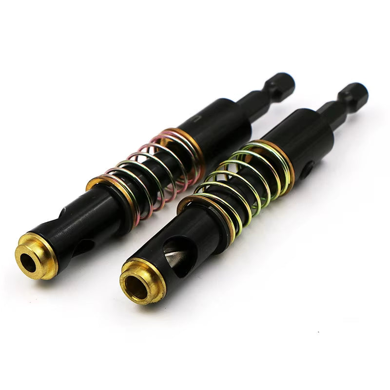 Precision Self-Centering Hinge Tapper & Hole Puncher Drill Set for Woodworking & Metal Carpentry