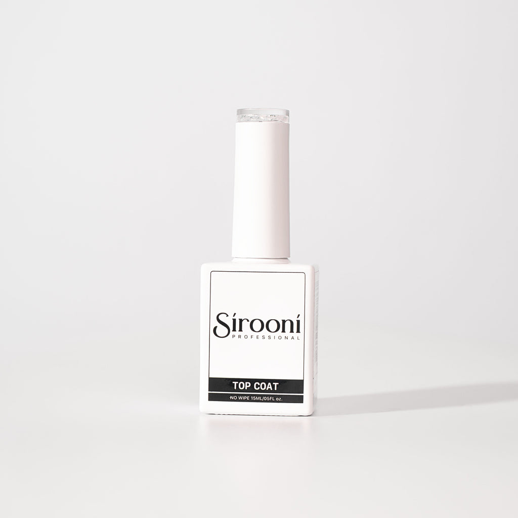 Top Coat - Silver Foil Glitter | 15Ml