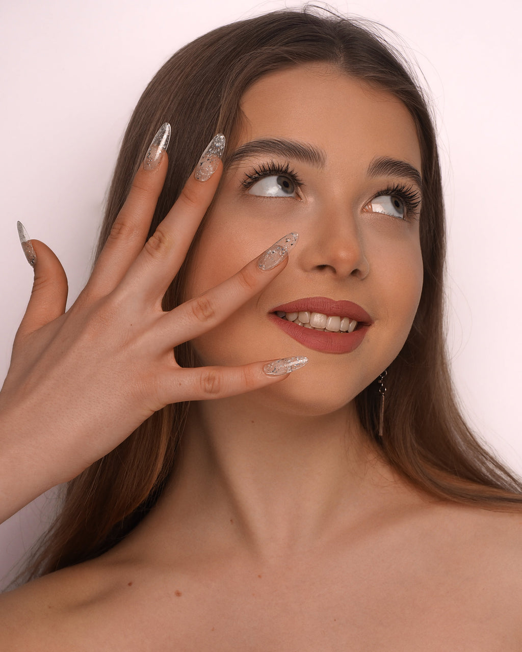 Top Coat - Silver Foil Glitter | 15Ml